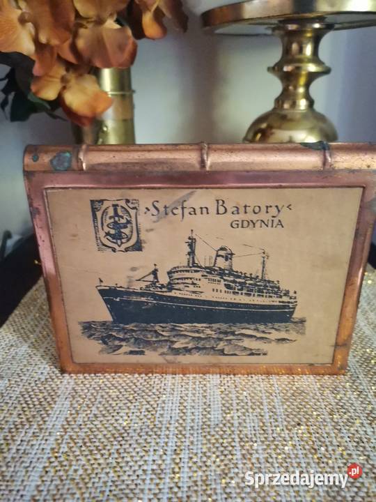 Szkatułka pudełko na karty z lat PRL u Kraków