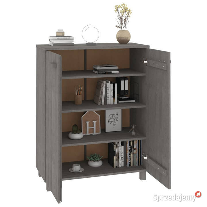 Szafka na buty HAMAR jasnoszara 85x40x108 lita Warszawa