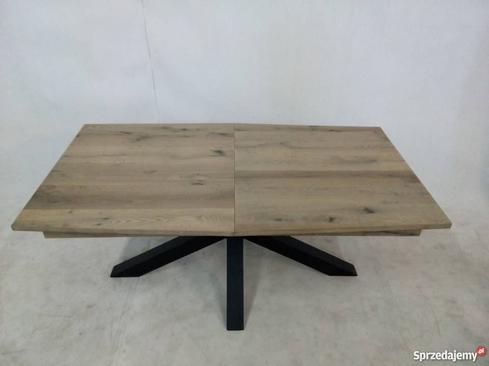 Designerskie stół rozkładany na metalowej nodze opolskie Opole