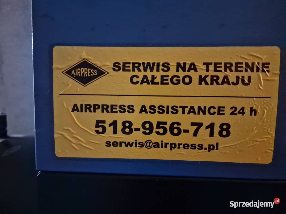 Kompresor przemysłowy śrubowy Airpress 100 Lubliniec