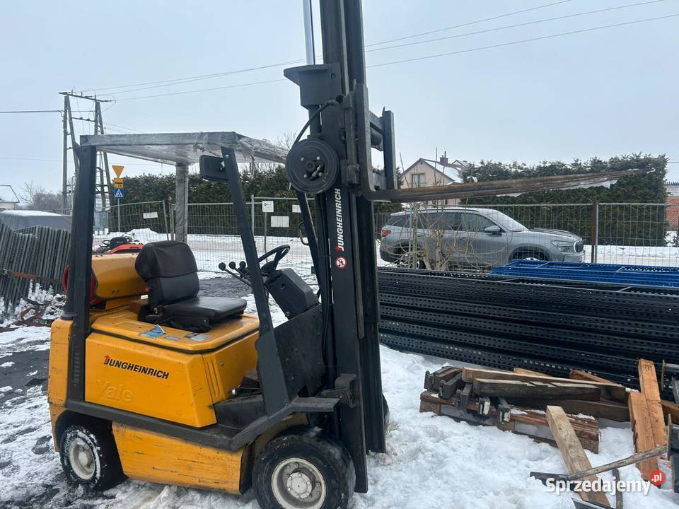 Wózek widłowy Jungeinrich TFG 16 GE gazowy Łomża