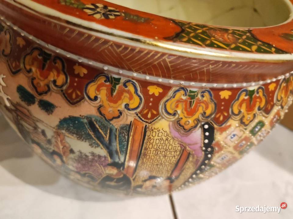 misa waza wazon osłonka donica chińska porcelana Kielce