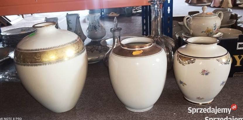 Wazon Edelstein z porcelany w kolorze ecru Ze Porcelana i szkło Gdańsk