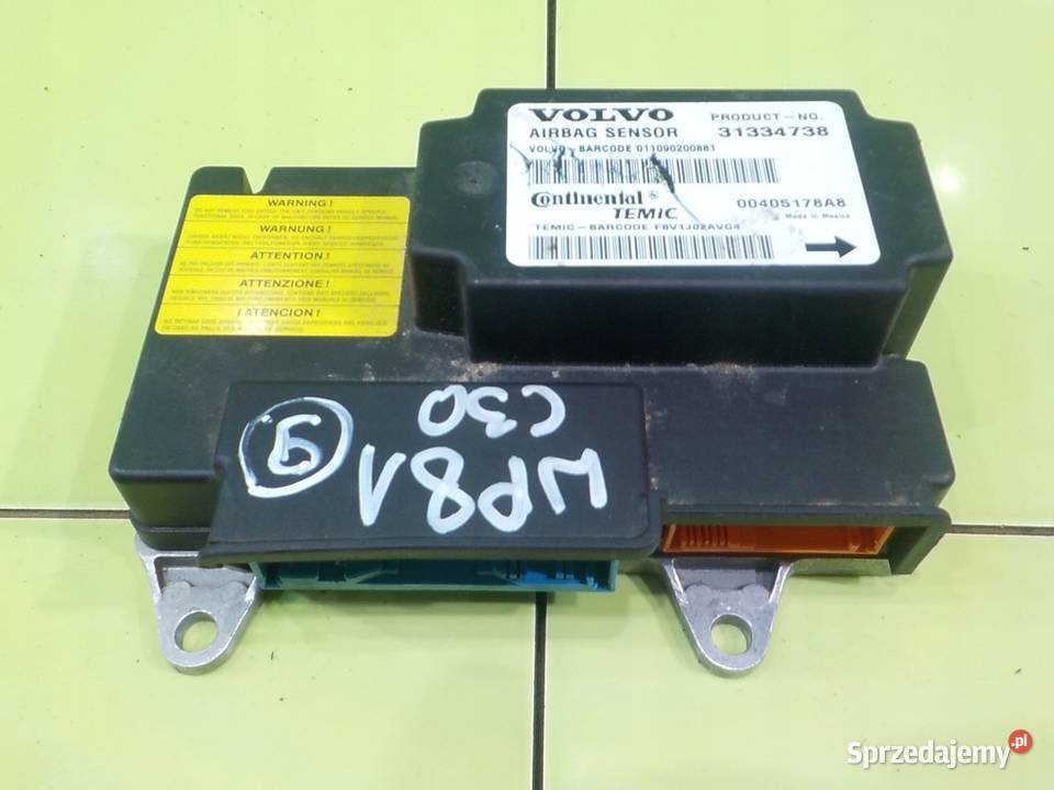 VOLVO C30 LIFT 20D 12r 3D modul sensor AIRBAG Suków