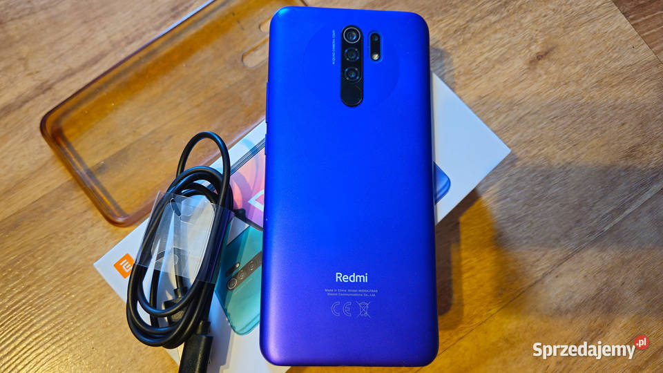 Xiaomi Redmi 9 4 GB64 GB M2004J19AG fioletowy Krasnystaw sprzedam
