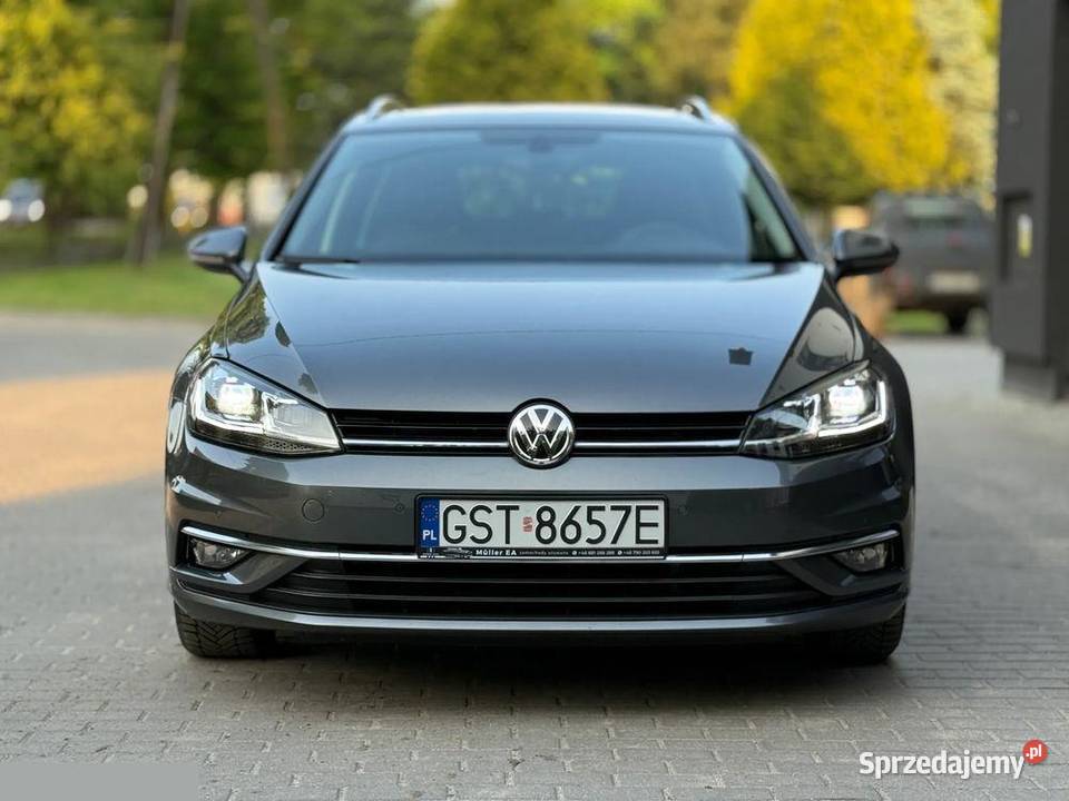 Volkswagen Golf VII 16 TDi 116 2019r serwisowany w ASO Motoryzacja