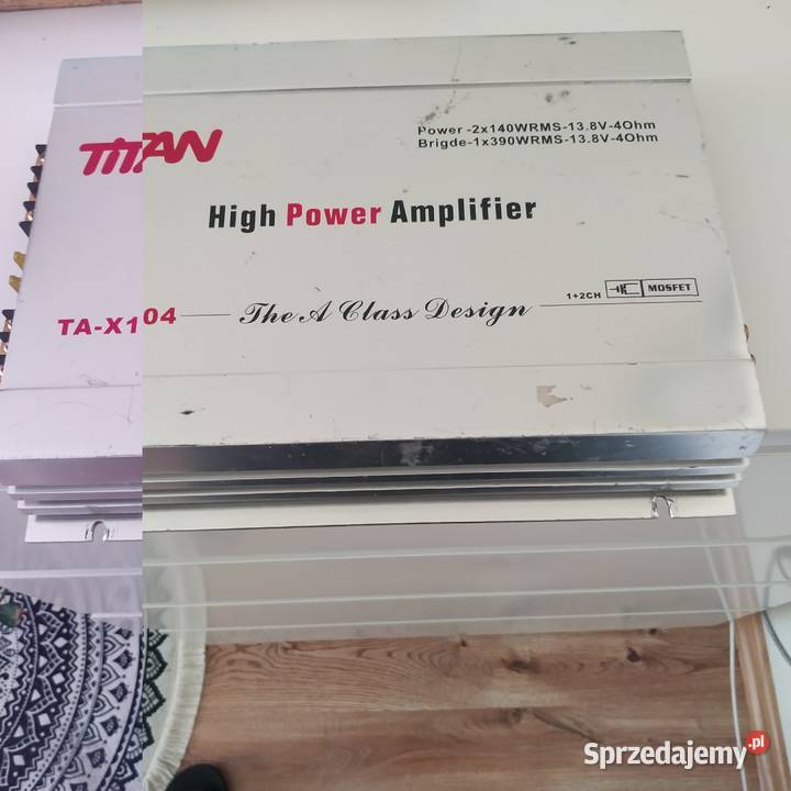 Wzmacniacz TITAN TAx104 Poznań