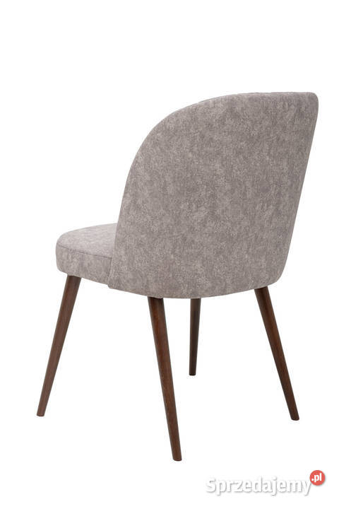 Krzesło tapicerowane do jadalni Jasnoszare IZA lubelskie Biłgoraj