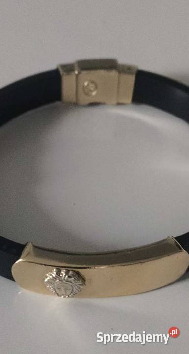 Bransoletka kauczuk zloto złoto Warszawa