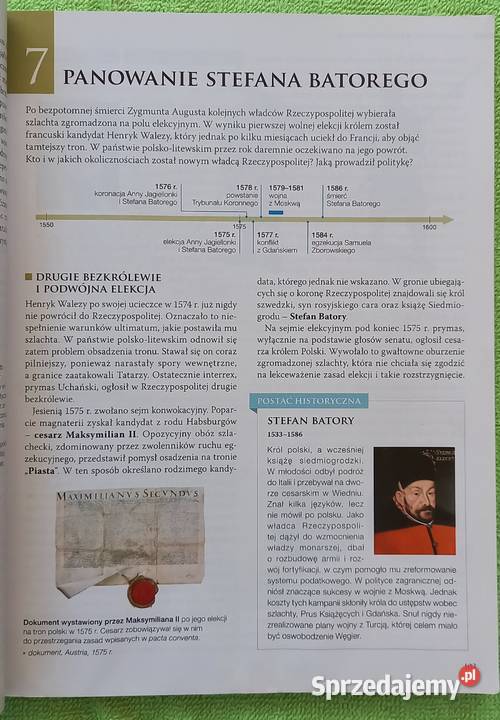 Poznać przeszłość 2 podręcznik do historii historia Małkinia Górna