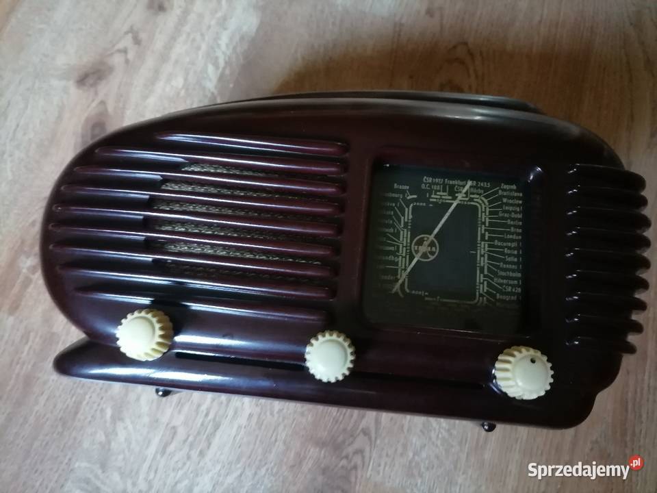 Stare radio lampowe z lat 50 tych Sprawne sprzedam