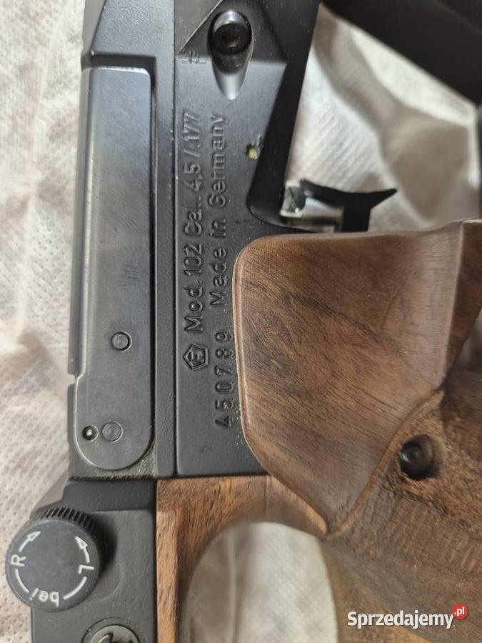 FWB 102 pistolet pneumatyczny Kuślin