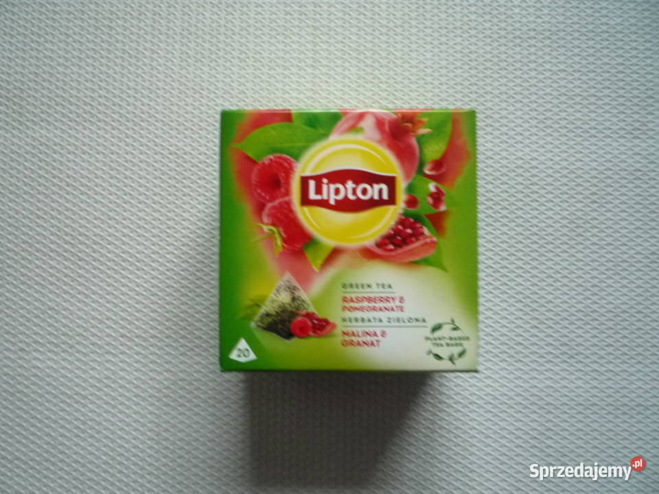 Herbata zielona aromatyzowana Lipton Malina i Zielona Szczecin