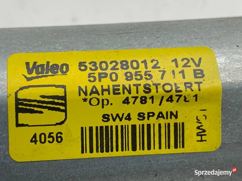 SILNIK WYCIERACZEK TYŁ SEAT LEON II 5P0955711B podkarpackie