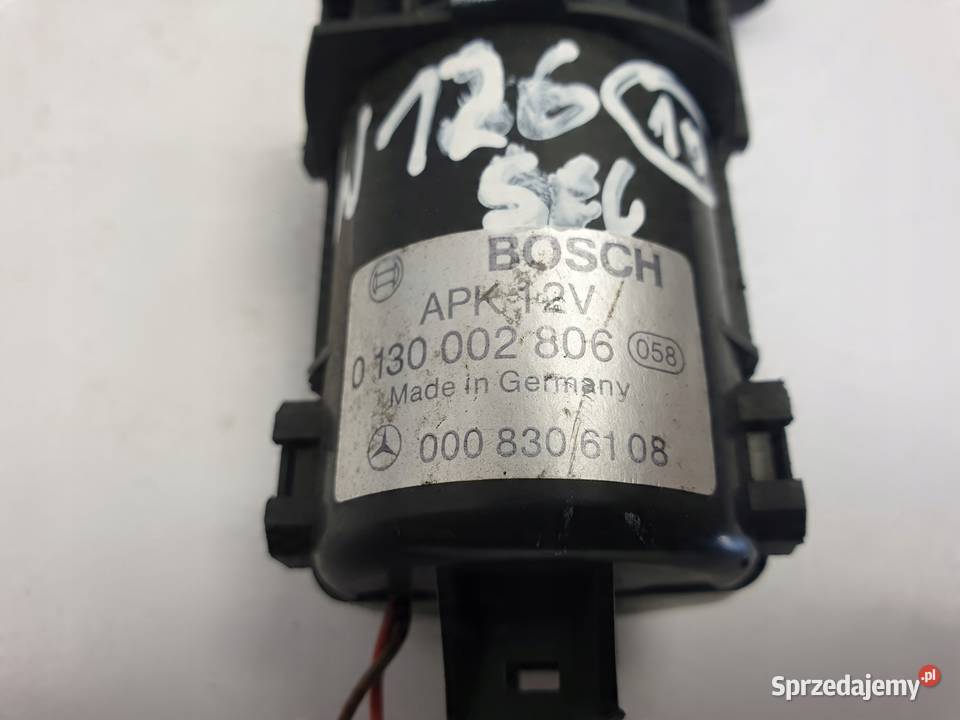 Mercedes W126 SEC ELEKTROZAWÓR czujnik ZAWÓR