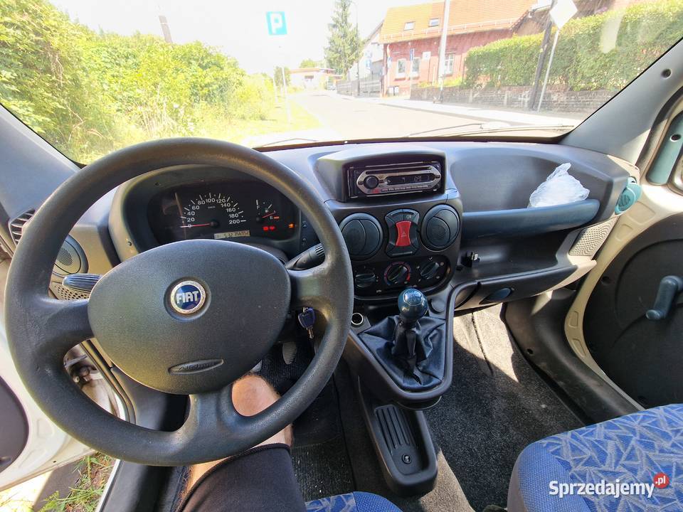 Fiat Doblo 19 JTD 63 2003 KLIMA WSPOMAGANIE Fiat Motoryzacja Ruda Śląska sprzedam