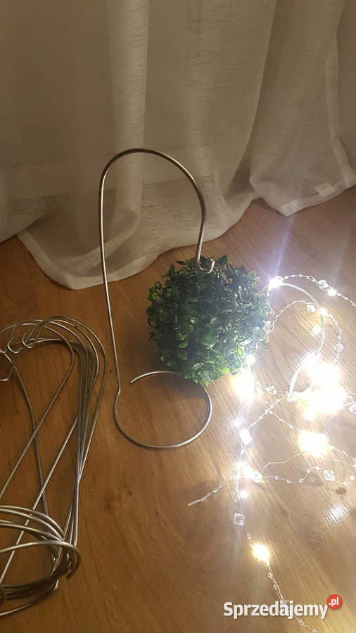 Stojak na bombki zwykły prosty metalowy 8 Bieruń