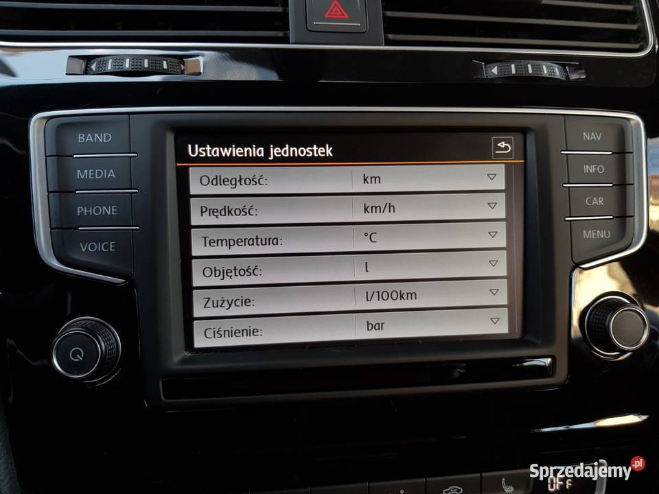 Język Polski VW USAEU Golf VII CC Tiguan Touran Nysa