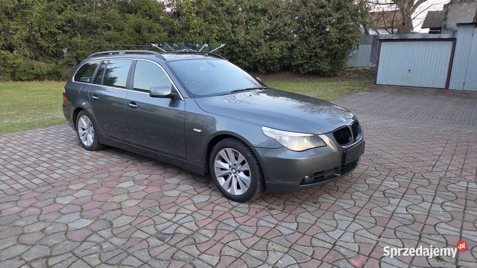 BMW E60 525D SUPER STAN FULL ORYGINALNY NISKI MP3 Seria 5 Gdów
