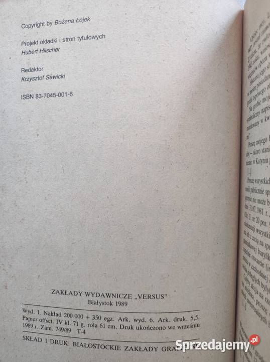 Dzieje sprawy Katynia Jerzy Łojek Leopold Kielce
