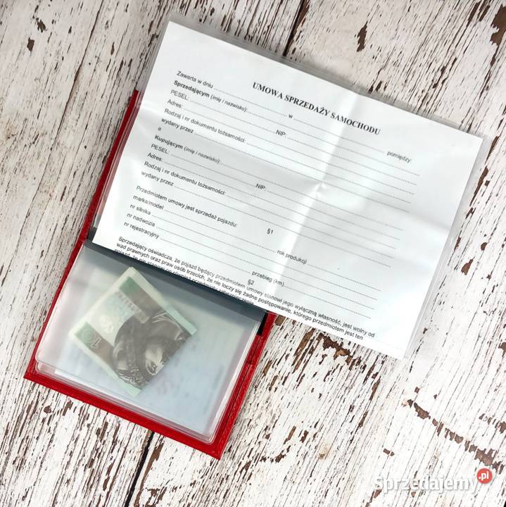 Etui na dowód prawo jazdy karty personalizacja Wrocław