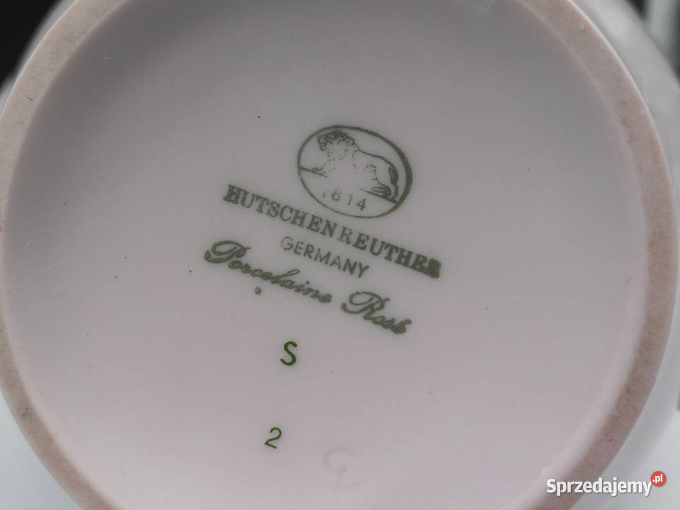 Różowy Dzbanek Hutschenreuther Porcelaine Ros sprzedam