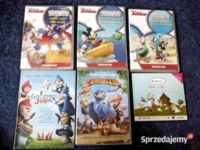 Płyty DVD Myszka Miki dodatki Zakopane