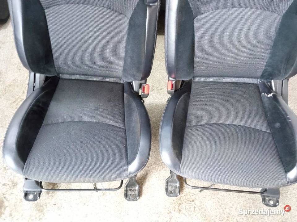 FOTELE KANAPA BOCZKI KOMPLET PÓŁSKÓRA Mitsubishi