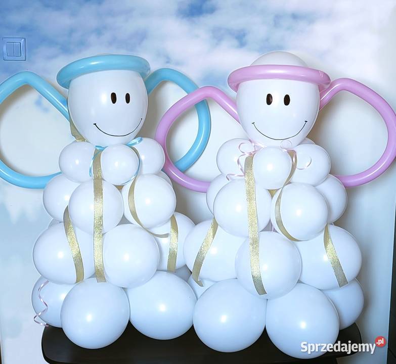 Komunia Święta balony dekoracje z balonów