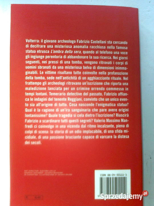 Valerio Massimo Manfredi Chimaira Rok wydania 2002