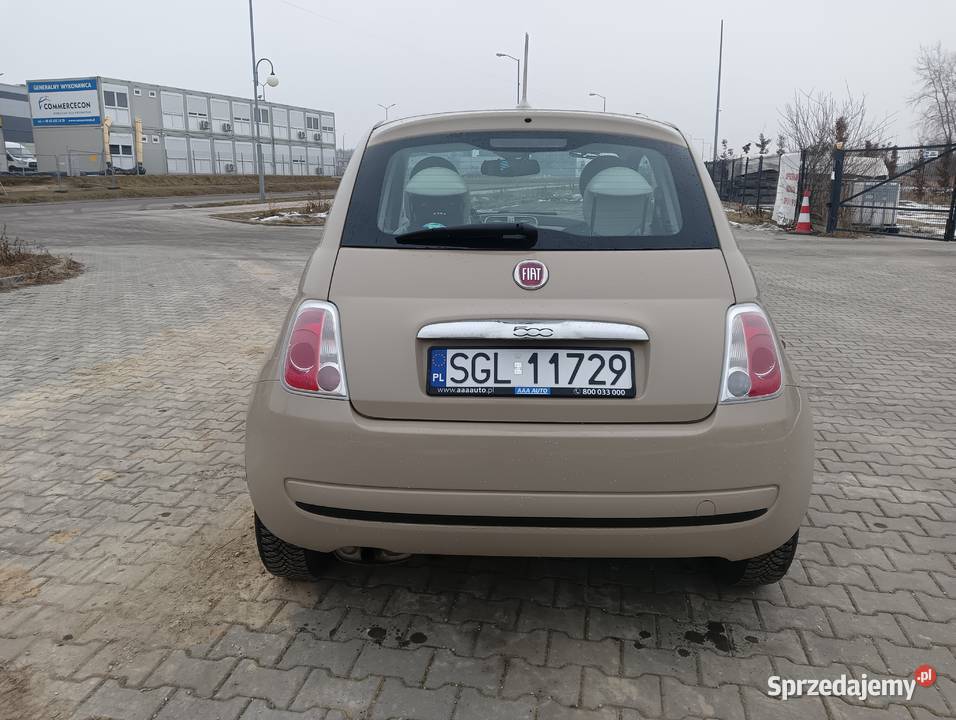 Fiat 500 cappucino przebieg 57000 stan idealny Motoryzacja Pyskowice