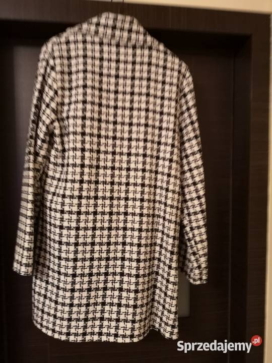 Płaszcz pepitka Wiosenna/Jesienna  Odzież damska Łódź