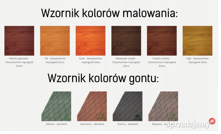 Dom Całoroczny K5 6m x 9m z instalacjami Domki drewniane