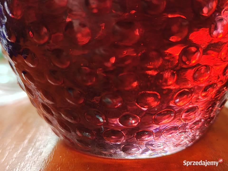 Świecznik szkło Vintage sprzedam