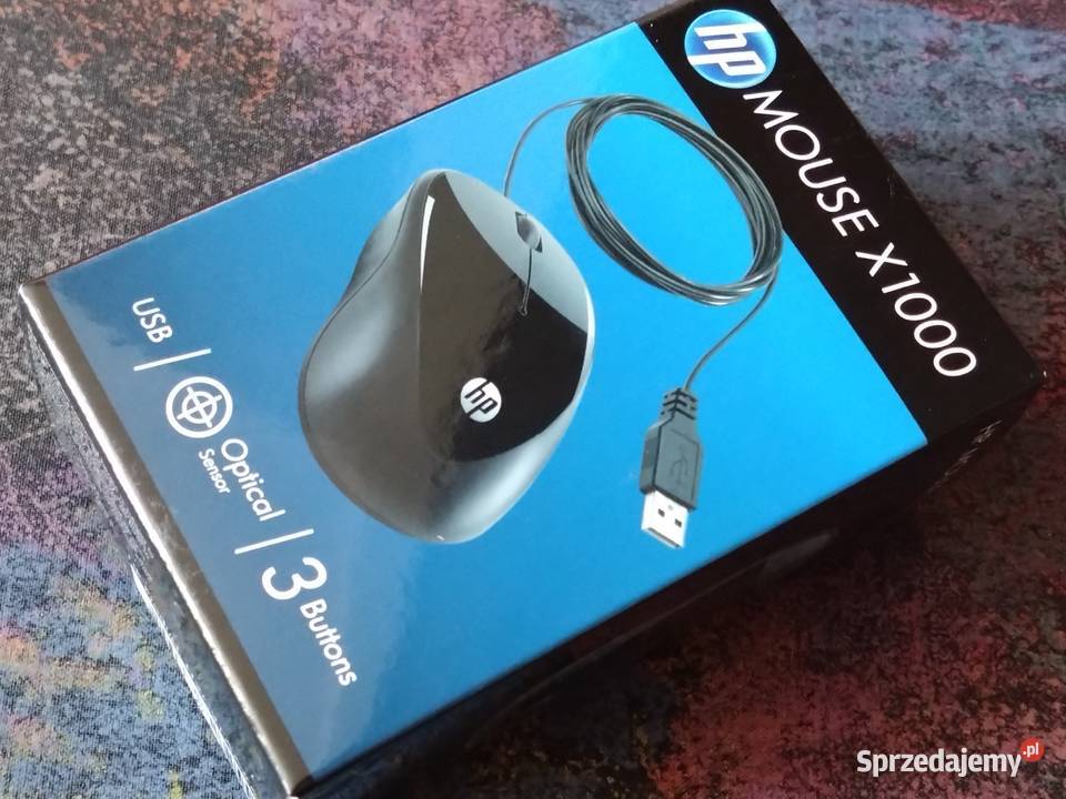 Mysz optyczna HP X1000 Klawiatury i myszy mazowieckie