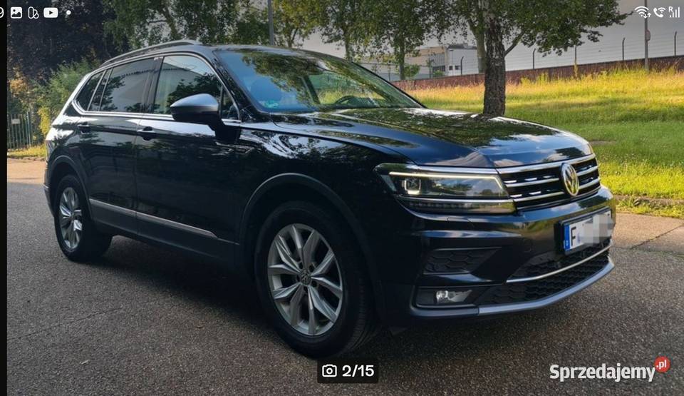 VW Tiguan Allspace 4Motion 20 Tdi 190 Kamera 360 Tiguan Lublin sprzedam