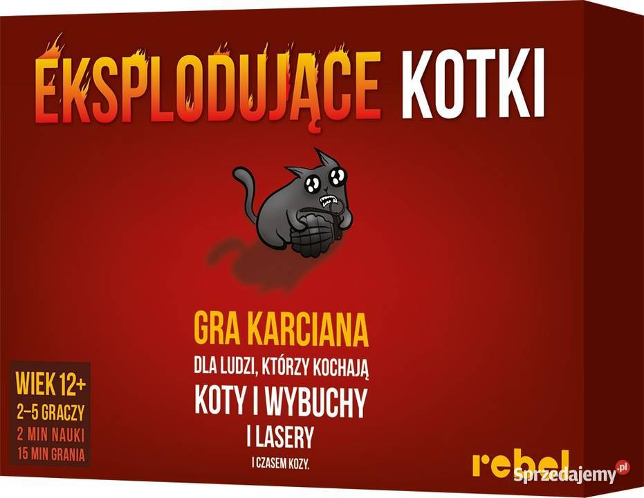 Rebel Gra Eksplodujące Kotki nowa edycja Bielsk Podlaski