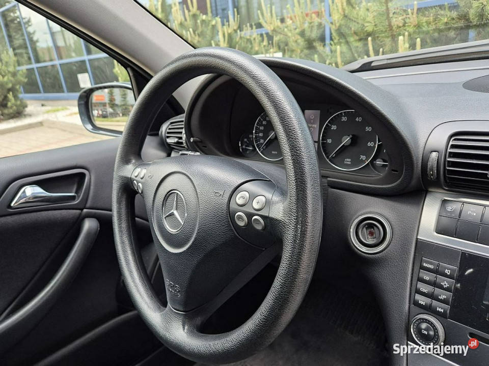 Mercedes C 180 PROSTO Z NIEMIEC sport coupe elektryczne lusterka Warszawa