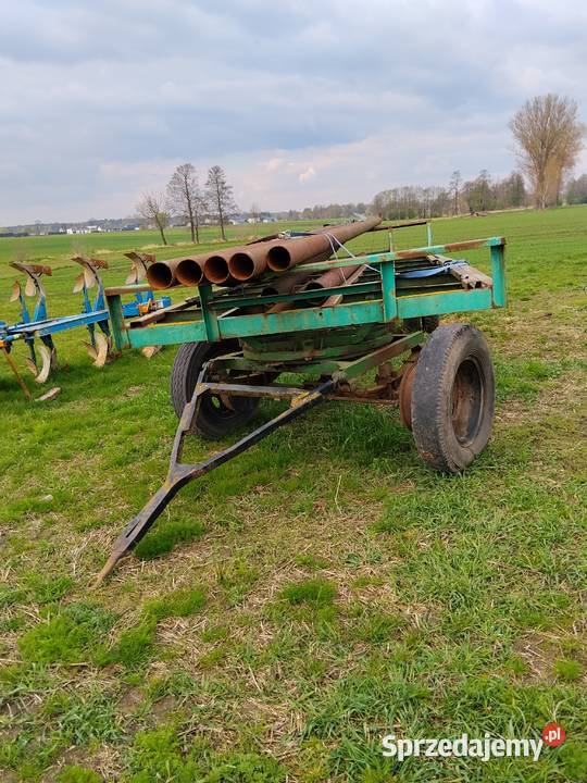 Sprzedam lawetę do slomy Przyczepy rolnicze Wartkowice