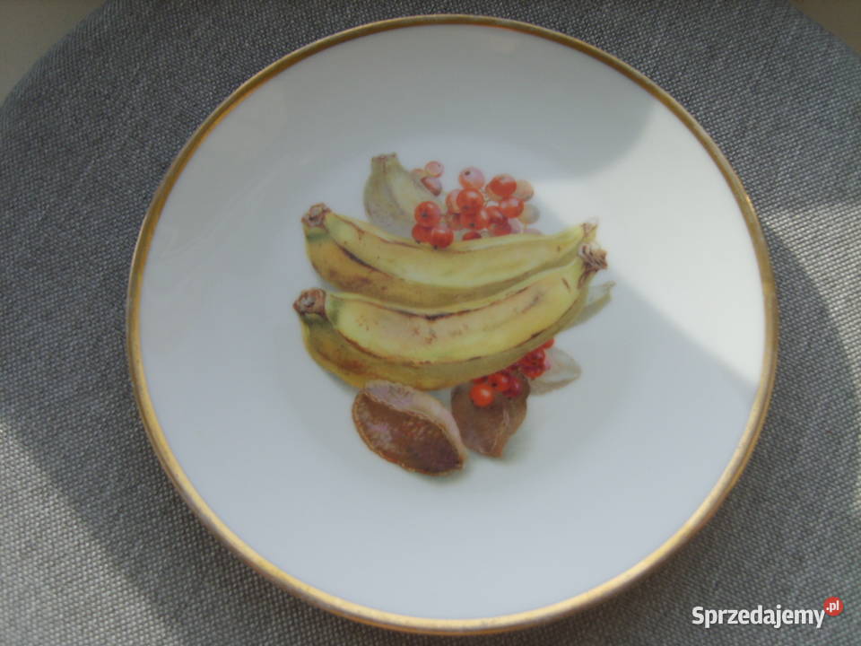 Talerze deserowe kolekcjonerskie inny kolor małopolskie Kraków