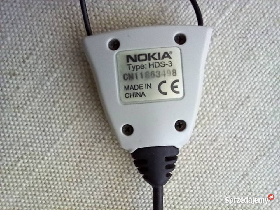 Słuchawki przewodowe Nokia type HDS3 Akcesoria GSM Tomaszów Lubelski