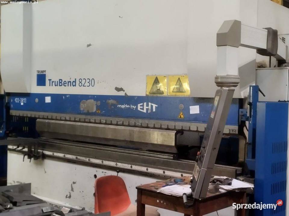 Prasa krawędziowa CNC EHT TRUMPF TruBend 823040 Jelenia Góra
