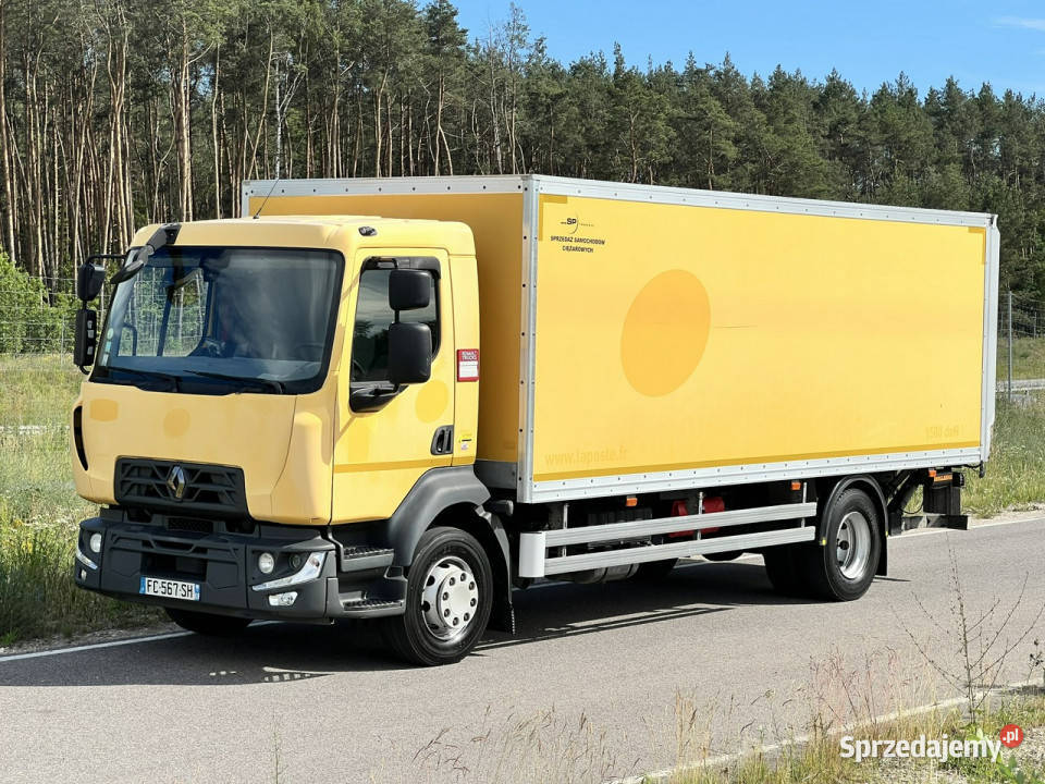 Renault D14 KONTENER Winda klapa Klima Euro 6 tachograf