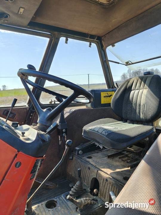 Ciągnik Zetor 5245 z turem 3 sekcyjnym i łyżką w Zetor podlaskie Mońki
