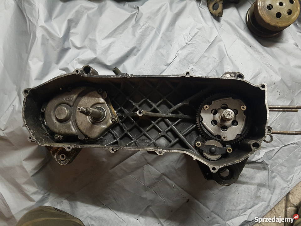 Kartery z wałem i przełożeniami minarelli Aerox Stryszów