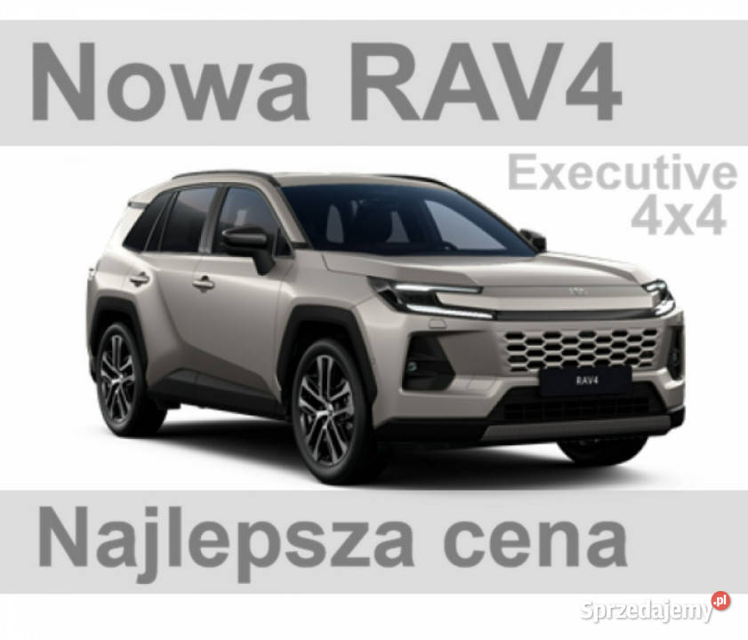 Toyota RAV4 Nowa RAV4 Executive 4x4 192 Kamera 192KM