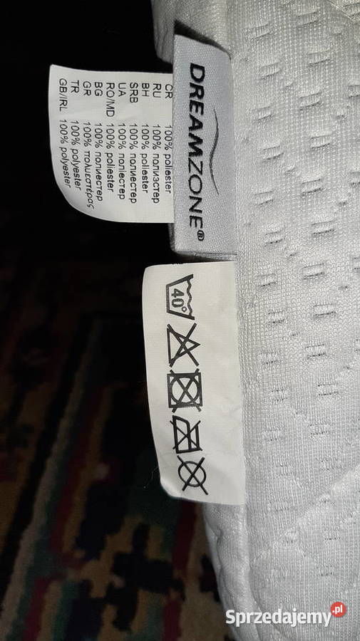 Materac piankowy firmy Dreamzone o wymiarach 90 śląskie Sosnowiec