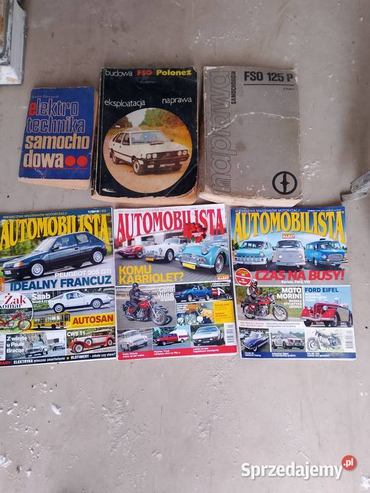 Instrukcja obsługi naprawa samochodów FSO sprzedam