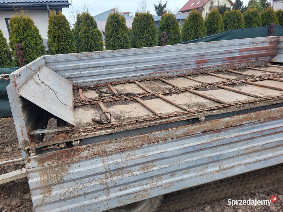 Rozrzutnik obornika dwuosiowy