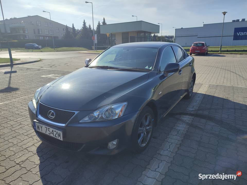 Lexus IS 220d Anglik 2007r mazowieckie Piaseczno